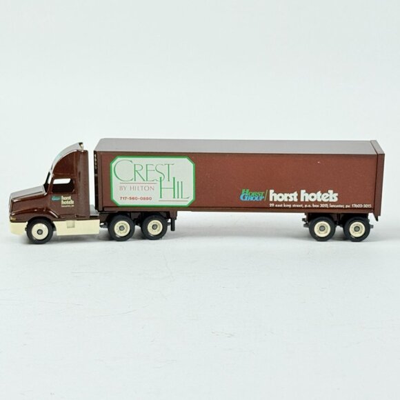 Winross 1990's Diecast Truck 1:64 Scale Horst Hotels Crest Hill Hilton Promo - Picture 5 of 9